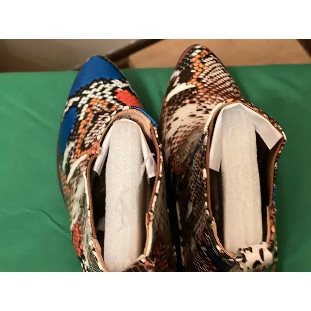 Chase + Chloe Lolo-1 Western ankle boots size 6.5